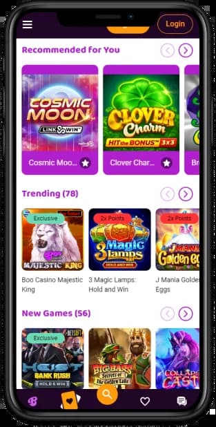 Boo Casino Online Mobile